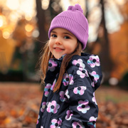 SOFTSHELL DIGITAL FLEURS BLEU MARINE (thumbnail) #7