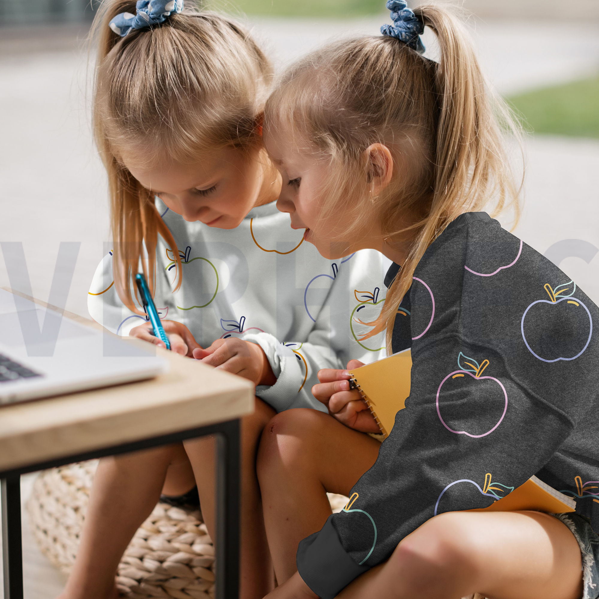 JERSEY MELANGE ÄPFEL ANTHRAZIT (high resolution) #7