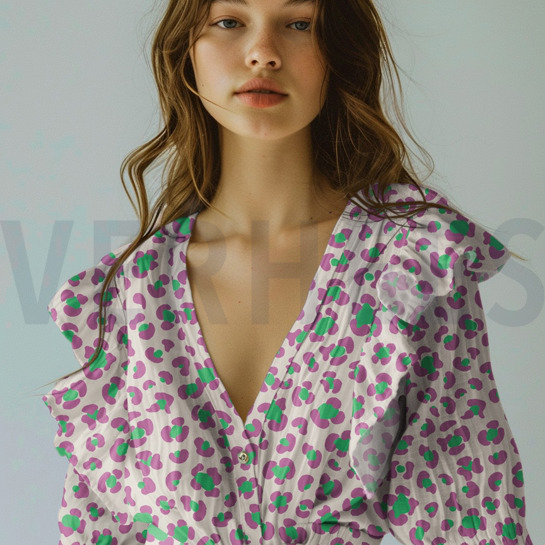 MUSSELIN TIEREHAUT ROSA #7