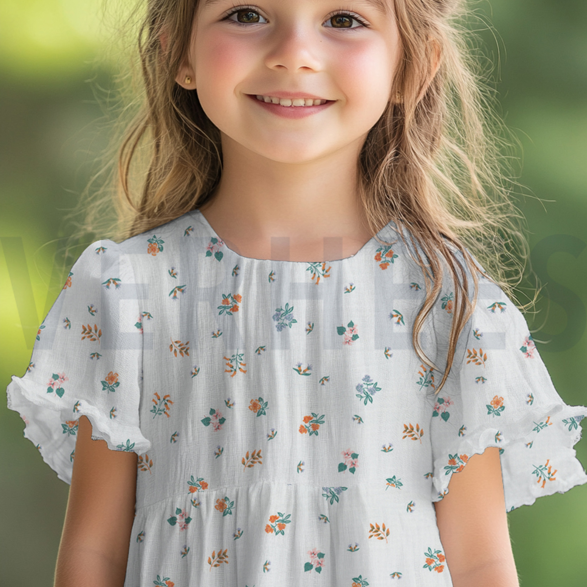 DOUBLE GAUZE BLOEMEN WIT (high resolution) #7