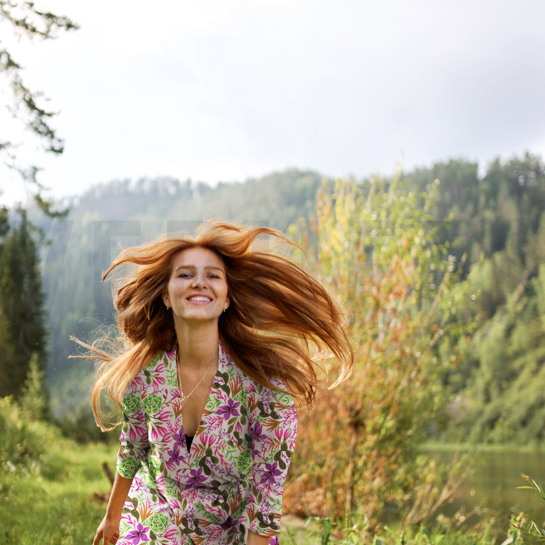 LENZING™ ECOVERO™ DIGITAL BLUMEN HELLROSA #7