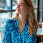 VISCOSE RADIANCE DIERENHUID FUCHSIA (thumbnail) #7