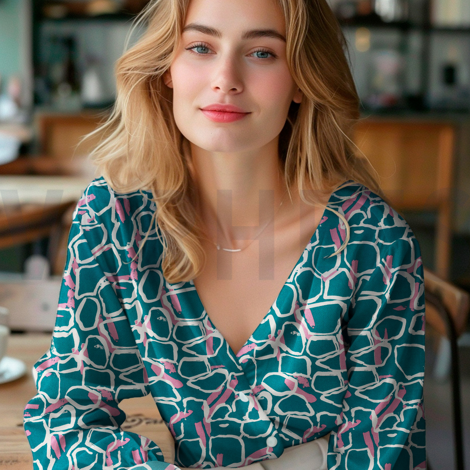 VISCOSE RADIANCE ABSTRACT KARAMEL (high resolution) #7