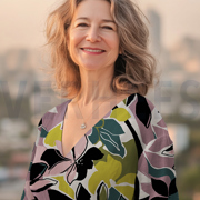 LENZING™ ECOVERO™ BLUMEN ROSA/GRÜN (thumbnail) #7