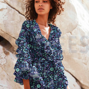 LENZING™ ECOVERO™ DIGITAL PAISLEY BLACK (thumbnail) #7