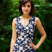 MAGNOLIA STRETCH BLOEMEN ROOD (thumbnail) #7