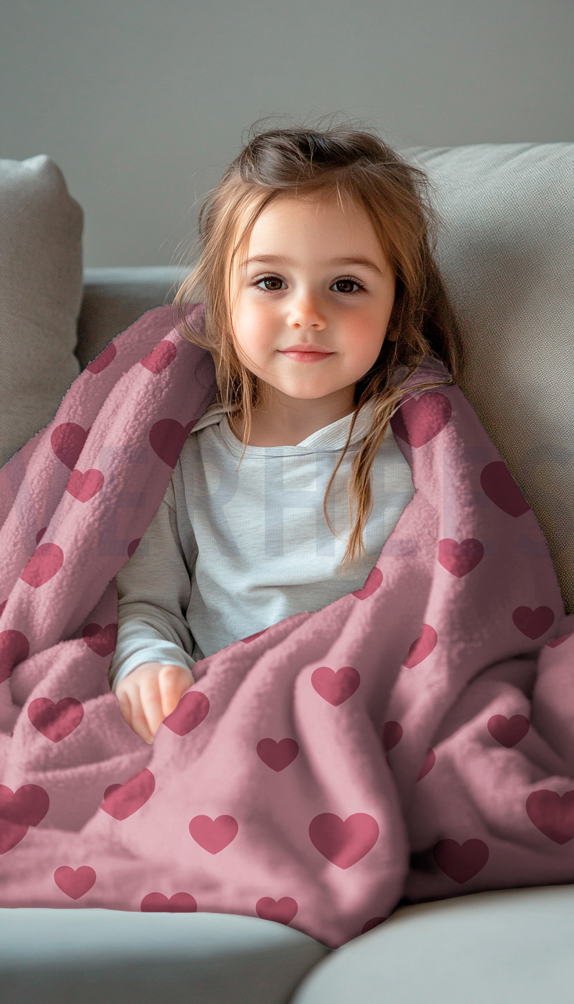 FLEECE HARTEN SALIEGROEN #7