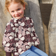 SOFT SWEAT BLOEMEN MARINEBLAUW (thumbnail) #7