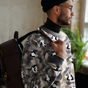 SOFT SWEAT PANDA CAMOUFLAGE FOREST GREEN (thumbnail) #7