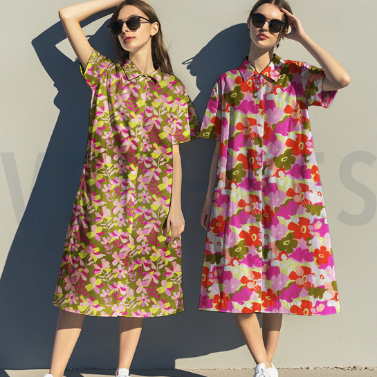 COTTON SATIN CLOVERDALE NERIDA HANSEN PEACH #7