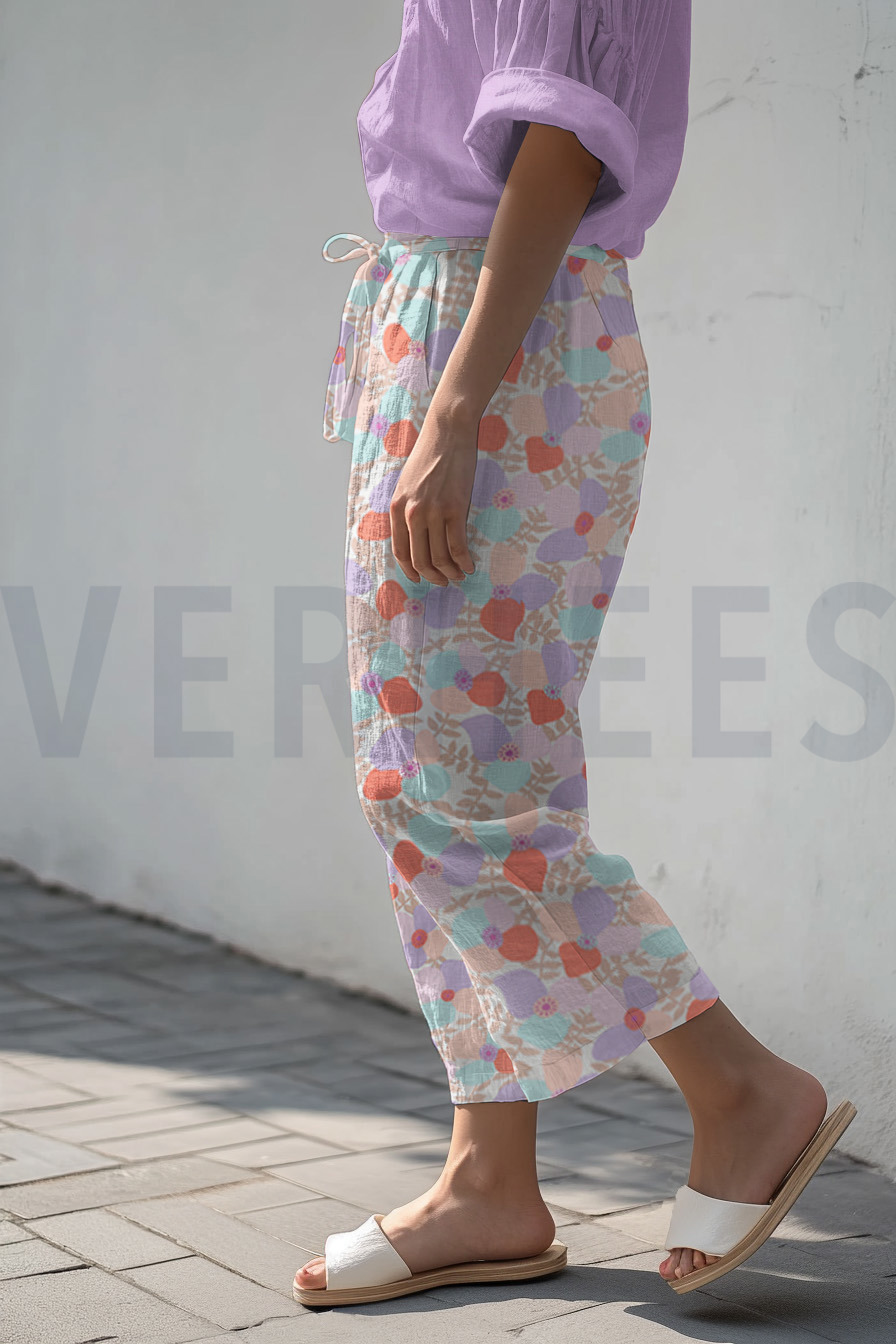 LIN VISCOSE LEMA COQUELICOTS NERIDA HANSEN LAVANDE #7