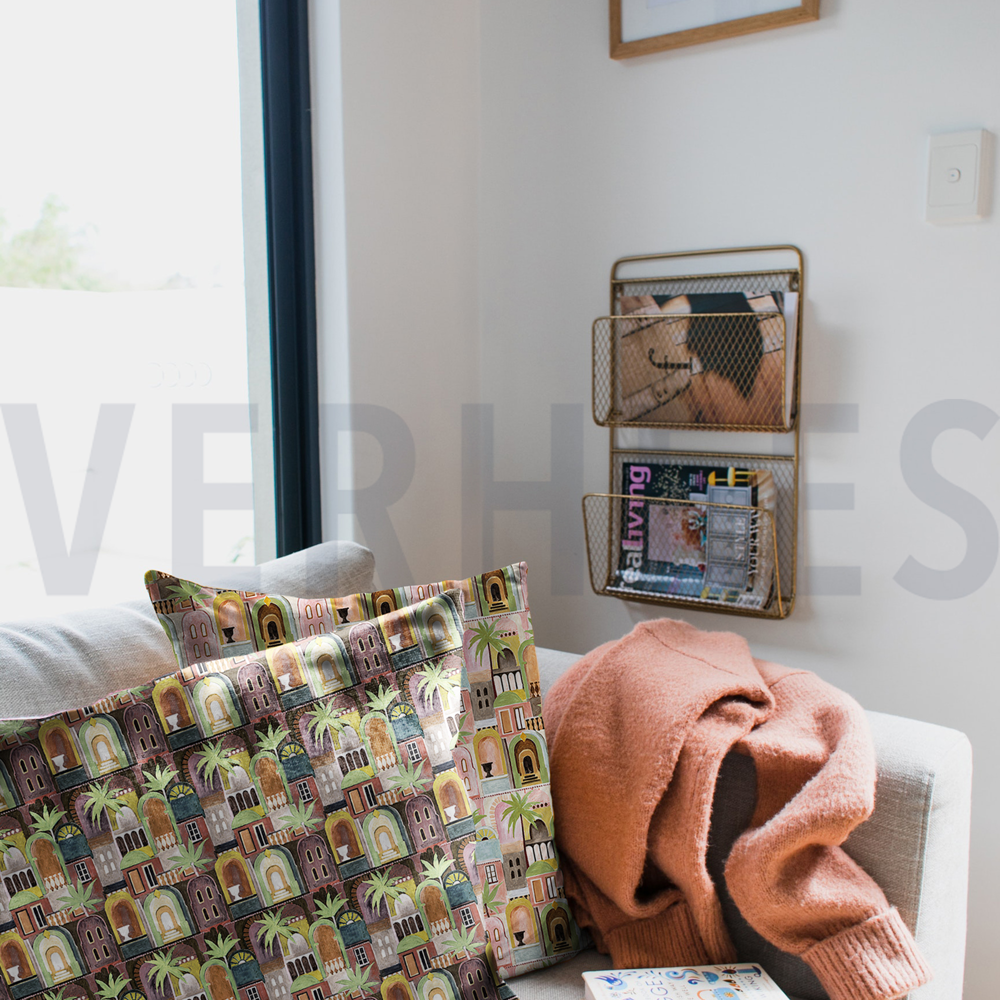 CANVAS DIGITAL TROPISCHE HÄUSCHEN BRICK (high resolution) #7