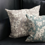 CANVAS DIGITAAL BLOEMEN DONKER MINT (thumbnail) #7