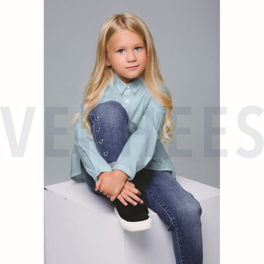 CANDY COTTON GOTS JEANSBLAUW #7