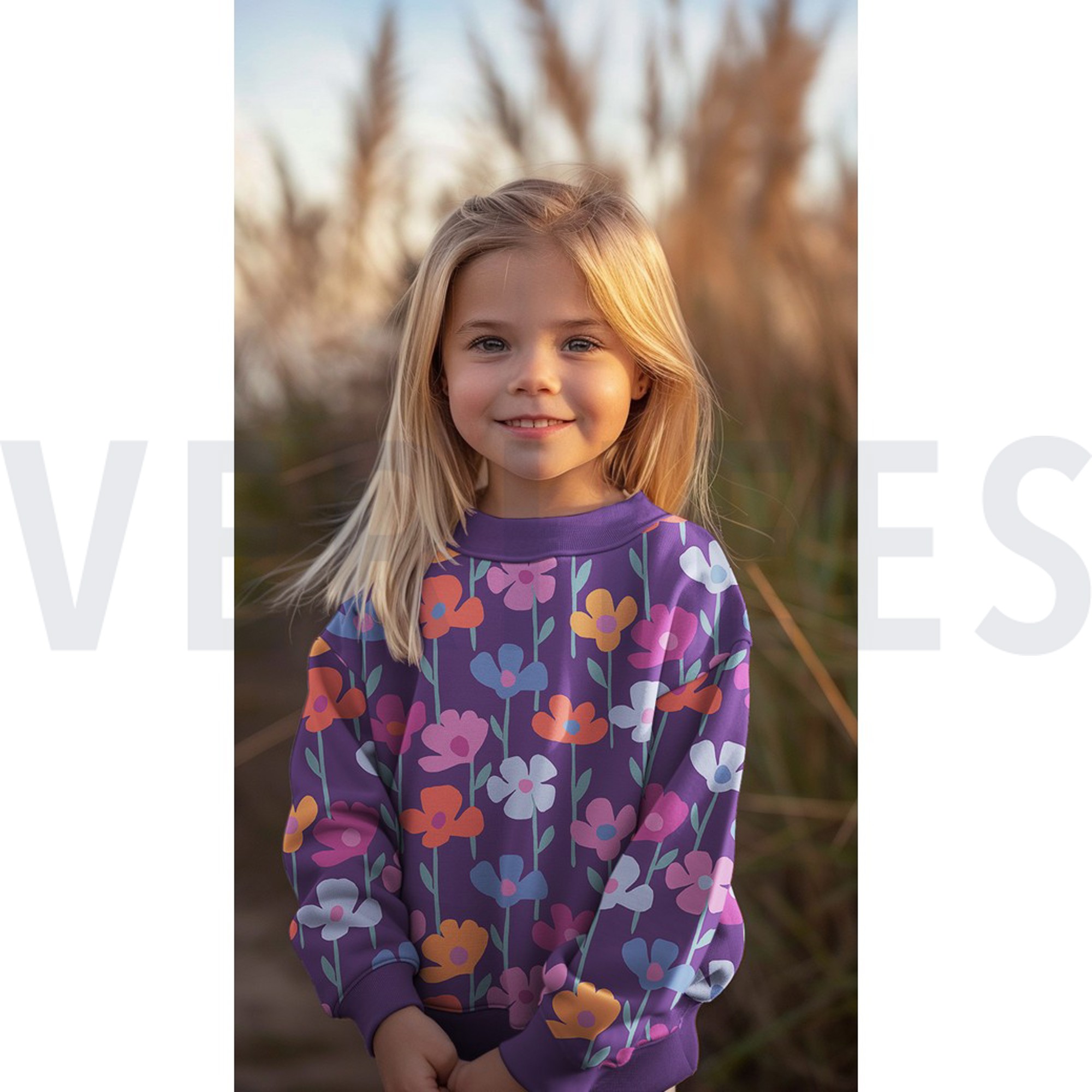 FRENCH TERRY FLEURS VERT FONCÉ (high resolution) #7