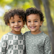 JERSEY HAPPY FACES BLACK (thumbnail) #7