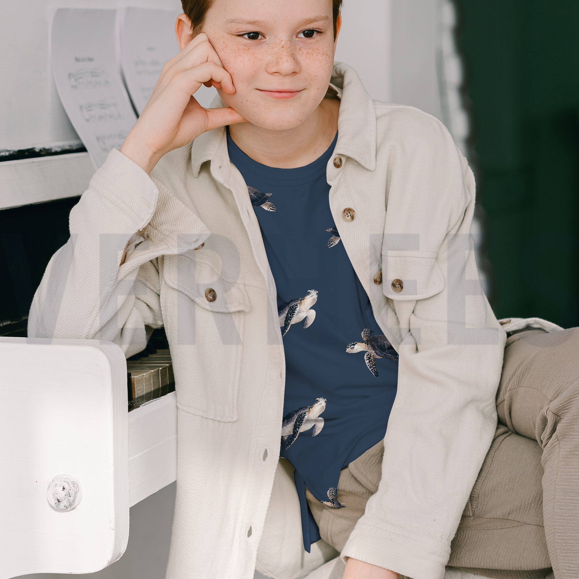 JERSEY DIGITAAL SCHILDPADDEN WIT (high resolution) #7