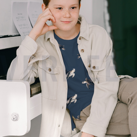 JERSEY DIGITAAL SCHILDPADDEN WIT #7