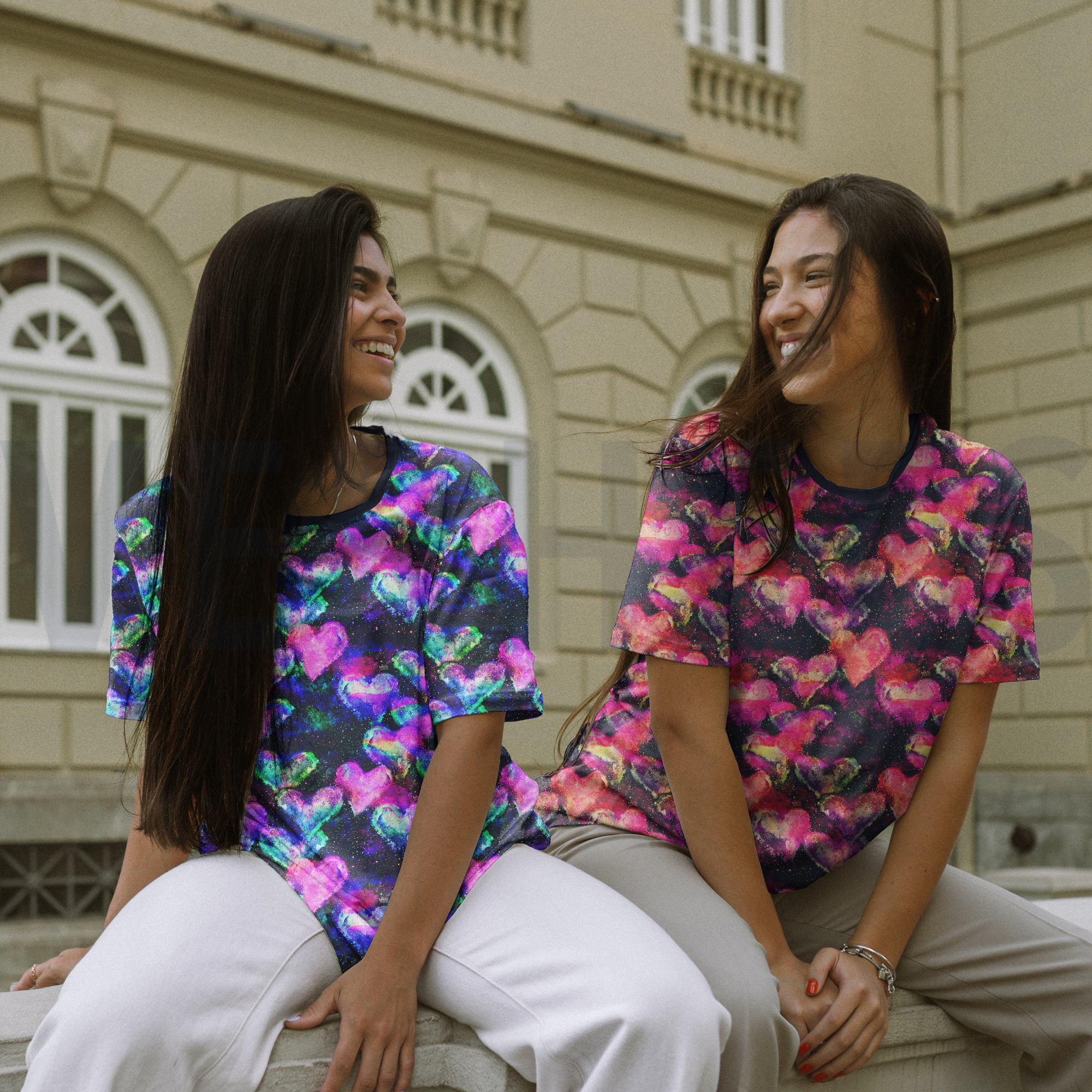 JERSEY DIGITAL NEON HEARTS NAVY/PINK (high resolution) #7