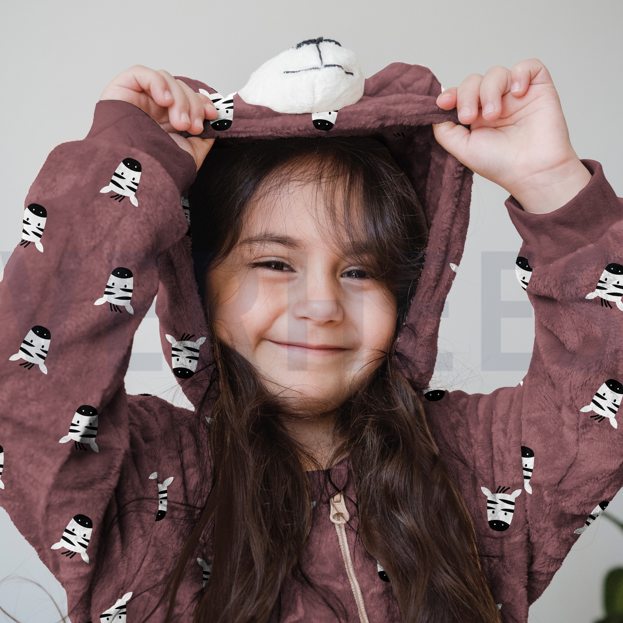 PURRING FUR ZÈBRE VERT (high resolution) #7