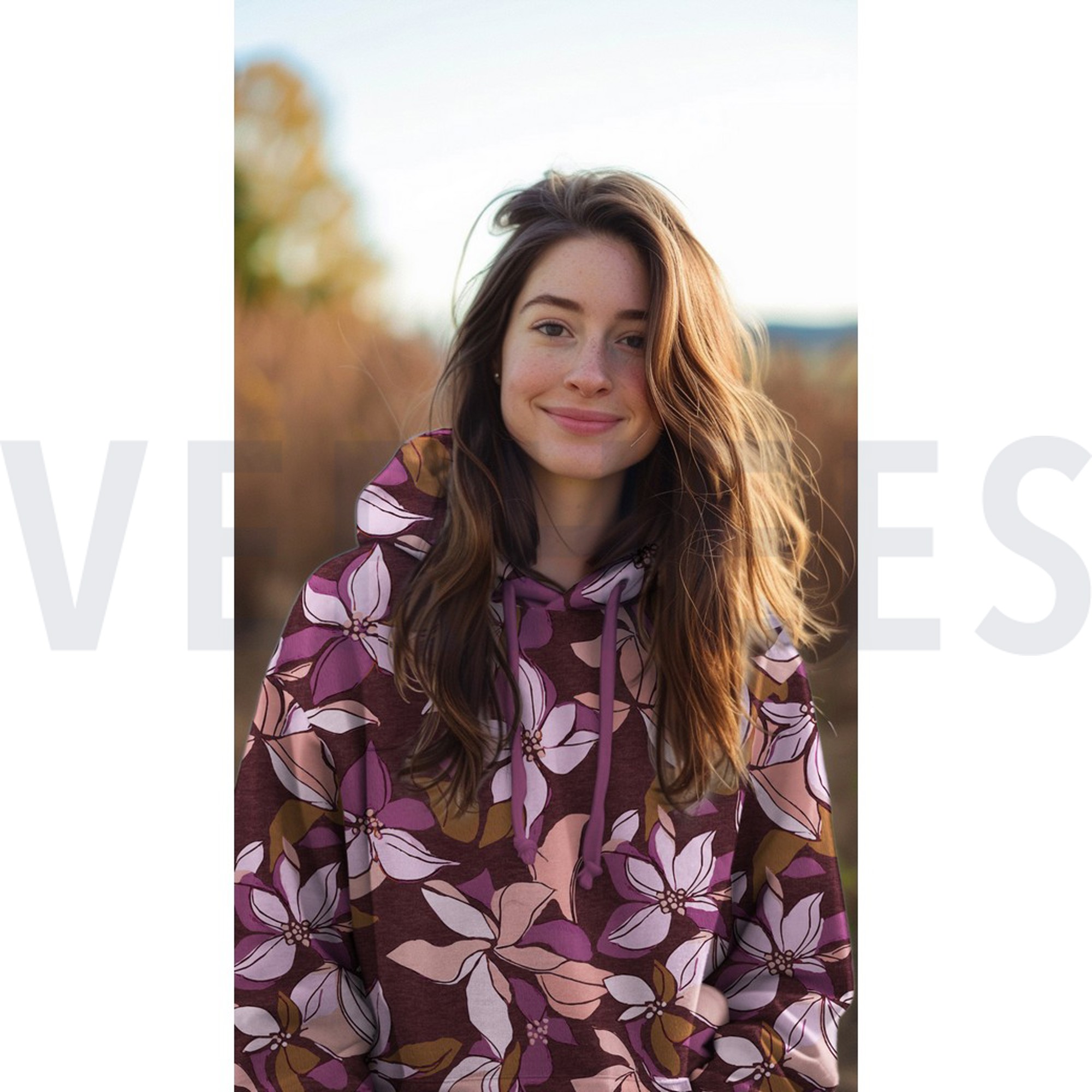 SWEAT DIGITAL FLOWERS BURGUNDY (high resolution) #7