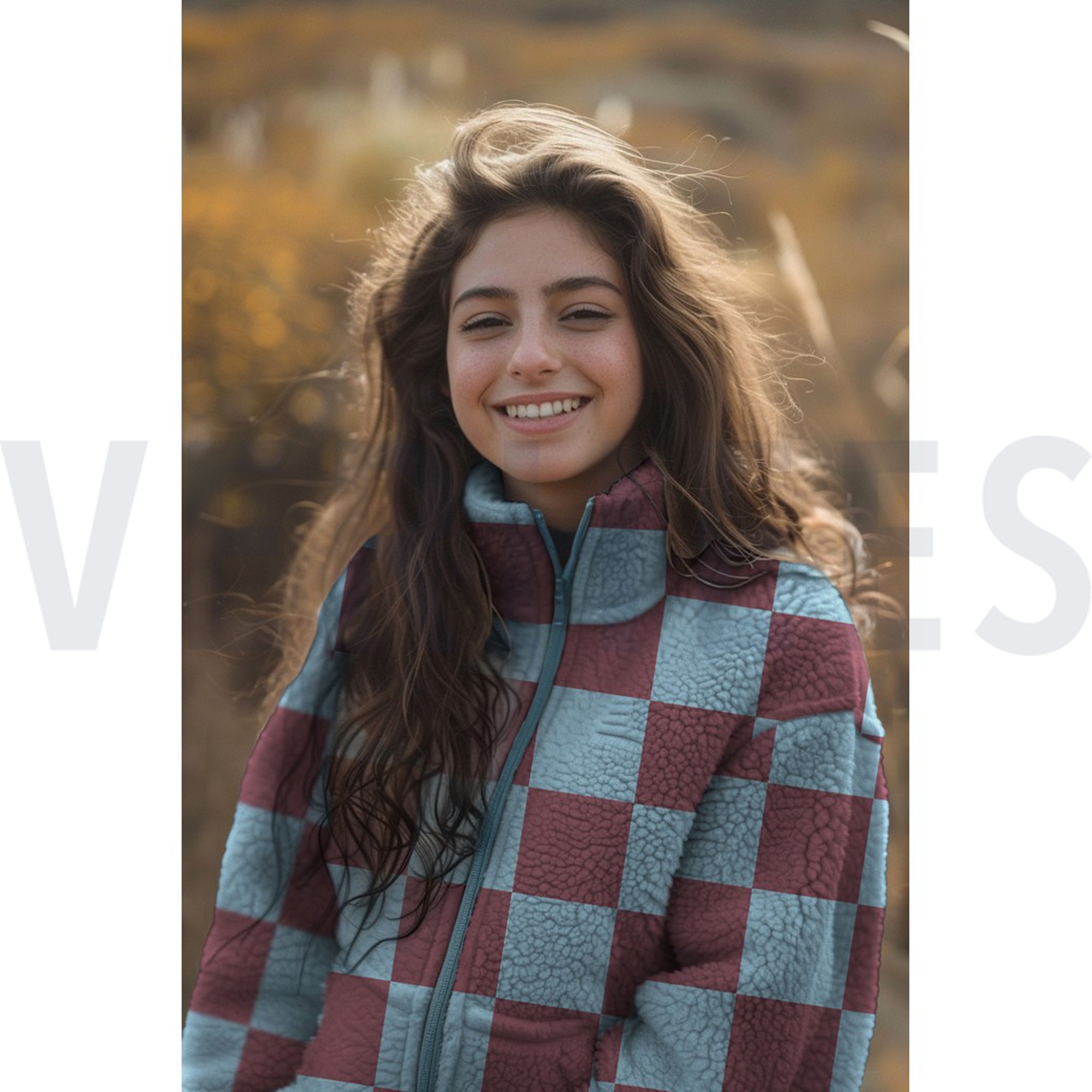 TEDDY JACQUARD CHECKS ANTHRACITE (high resolution) #7