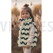 TEDDY JACQUARD VAGUES VERT ARMÉE (thumbnail) #7