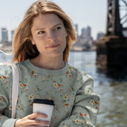 SWEAT DIGITAL FLEURS BLANC NEIGE (thumbnail) #7