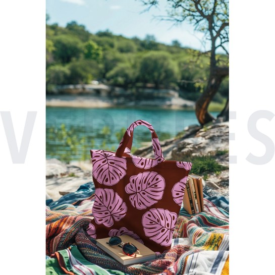 CANVAS MONSTERA LEAVES GREEN #7