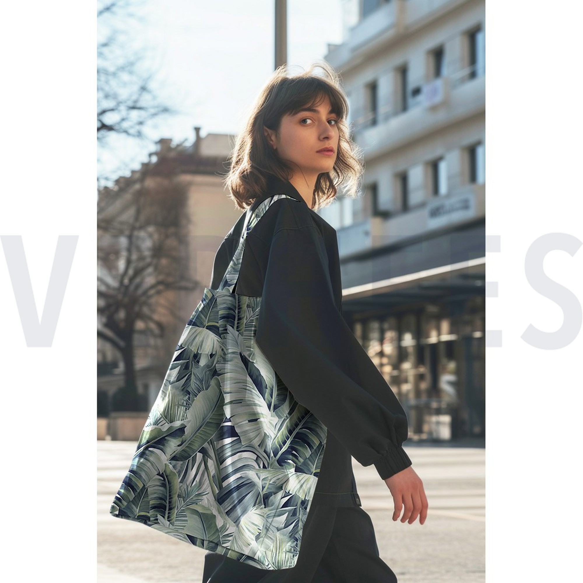 CANVAS DIGITAL LEAVES GREEN (high resolution) #7