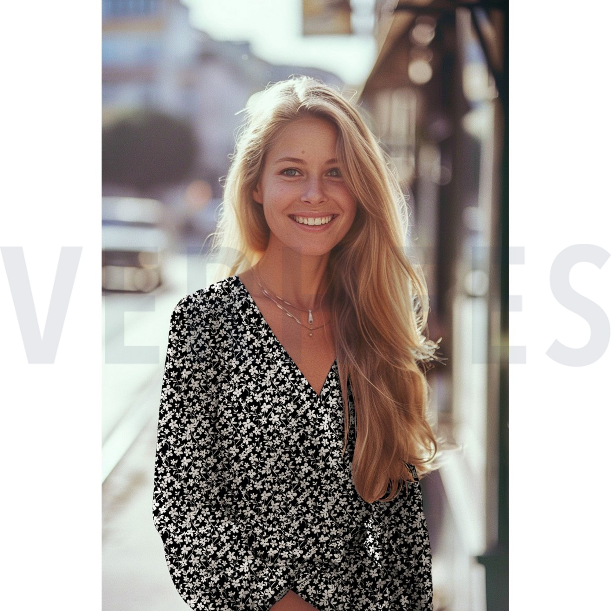 VISCOSE RADIANCE FLOWERS JEANS (high resolution) #7