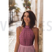 VISKOSE RADIANCE GEOMETRISCH ROSA (thumbnail) #7