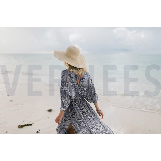 MAGNOLIA STRETCH PATCHWORK BLEU MARINE #7