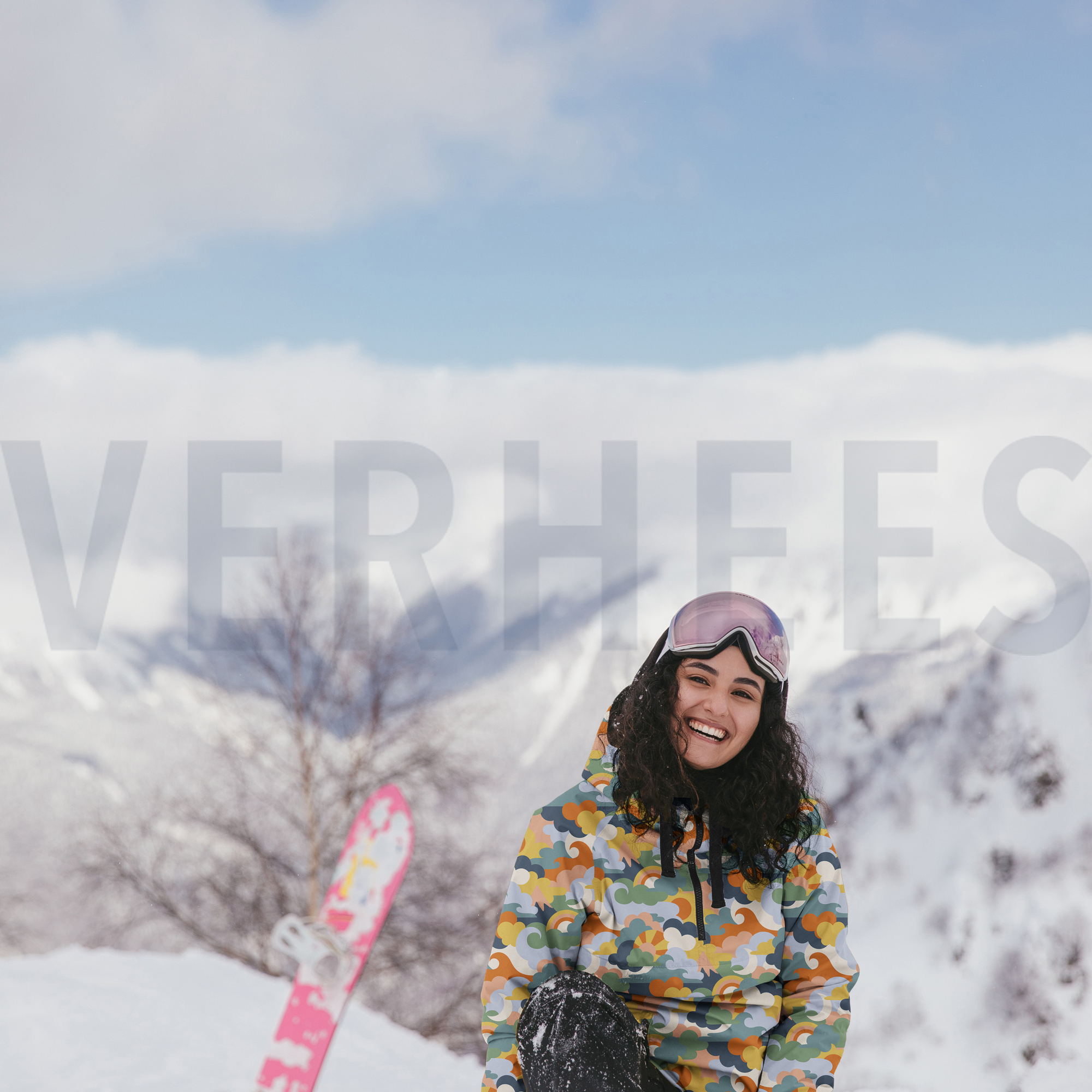 SOFTSHELL DIGITAAL WOLKEN LICHT LILA (high resolution) #7