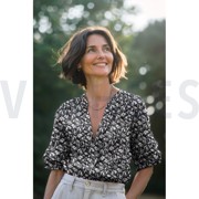 COTON VOILE FLEURS NOIR (thumbnail) #7