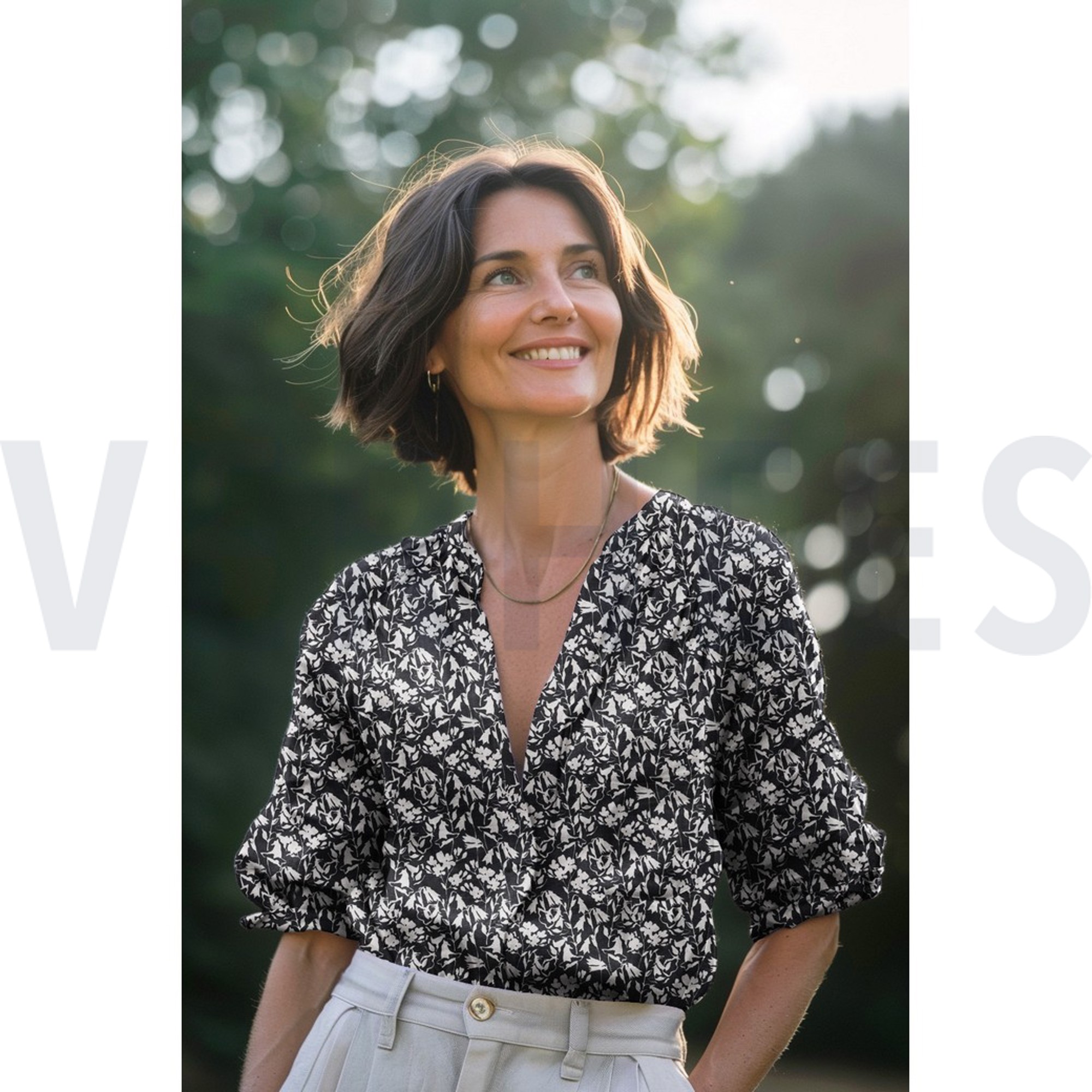 COTON VOILE FLEURS NOIR (high resolution) #7