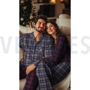 FLANNEL CHECKS NAVY (thumbnail) #7