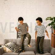 JERSEY MELANGE APEN DONKERGROEN (thumbnail) #7