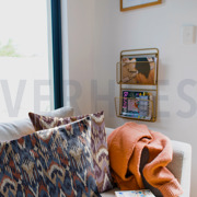 TOILE DÉCORATION ABSTRAIT AUBERGINE (thumbnail) #7