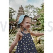 POPLIN DIGITAL BUTTERFLIES WHITE (thumbnail) #7