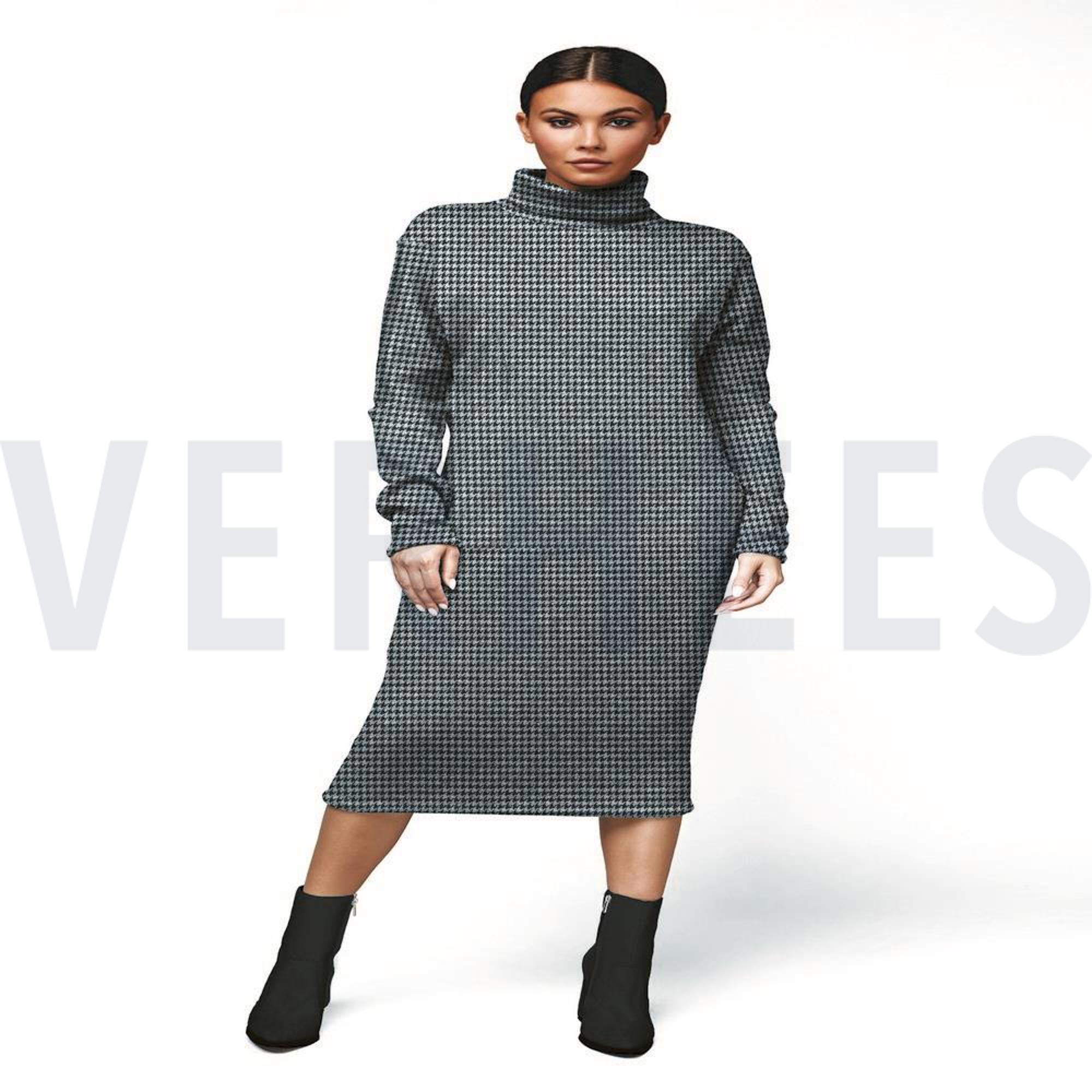 PIED-DE-POULE NOIR-BLANC (high resolution) #7