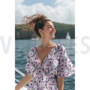 LENZING™ ECOVERO™ DIGITAL FLOWERS LAVENDER (thumbnail) #7