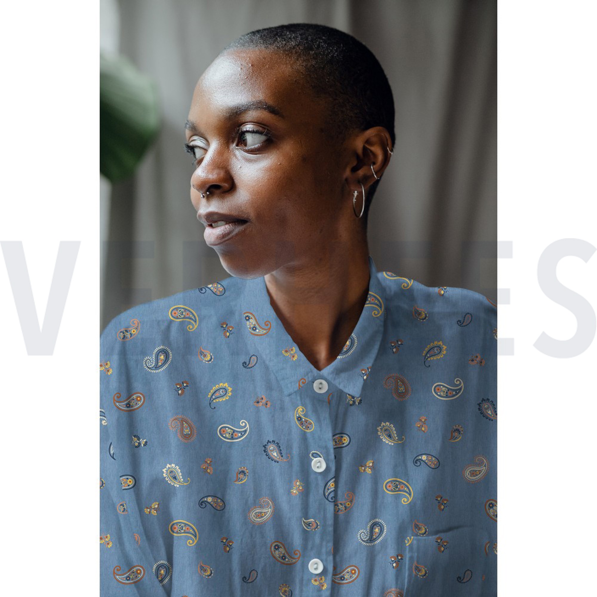 JEANS PAISLEY BLUE SHADOW (high resolution) #7