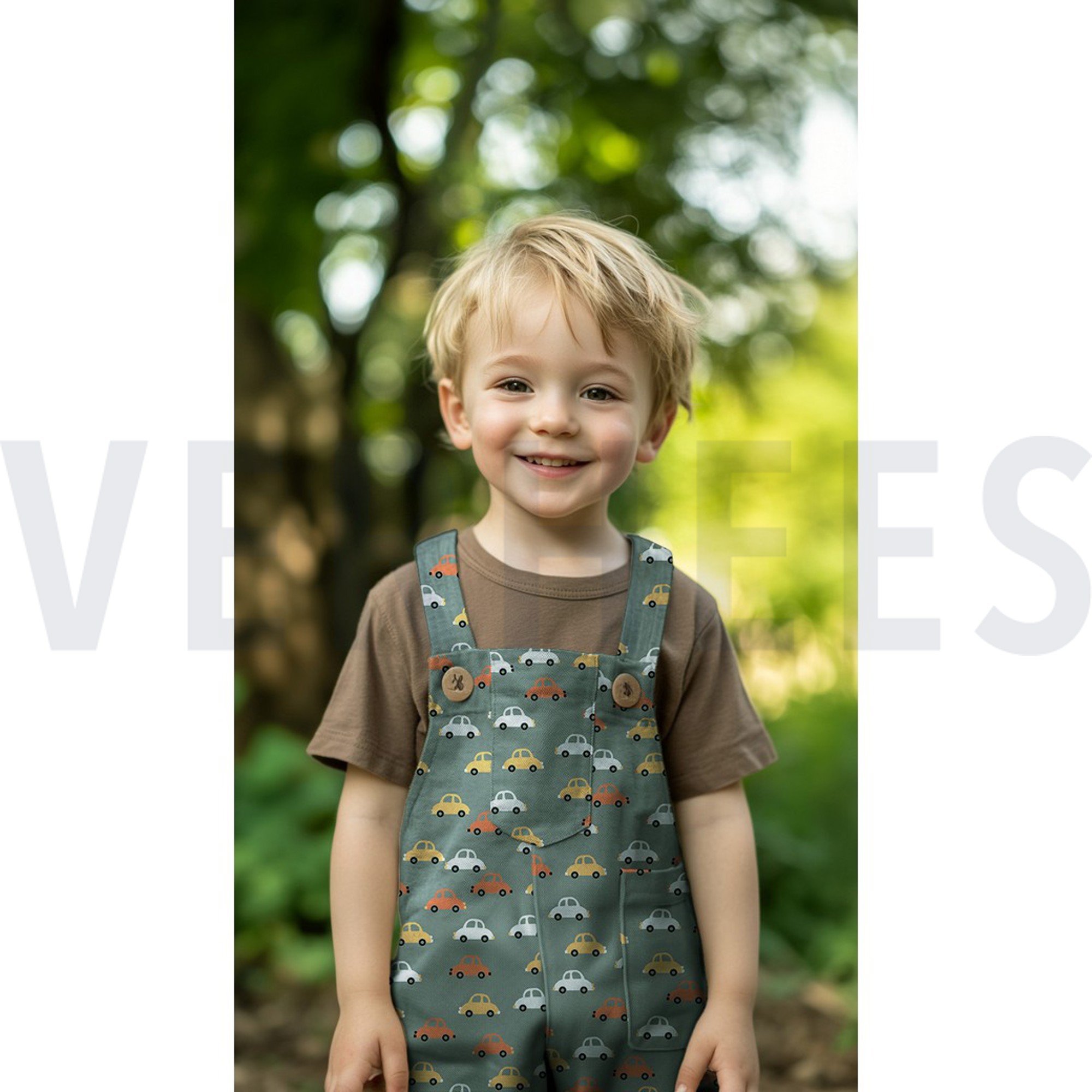 POPELINE DE COTON VOITURES BLANC CASSÉ (high resolution) #7