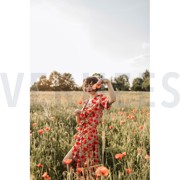VISCOSE RADIANCE DIGITAAL BLOEMEN ROOD (thumbnail) #7