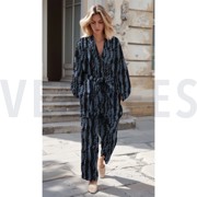 VISCOSE RADIANCE DIGITAL ABSTRAIT NOIR (thumbnail) #7