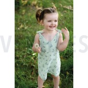 DOUBLE GAUZE FLOWERS MAUVE (thumbnail) #7