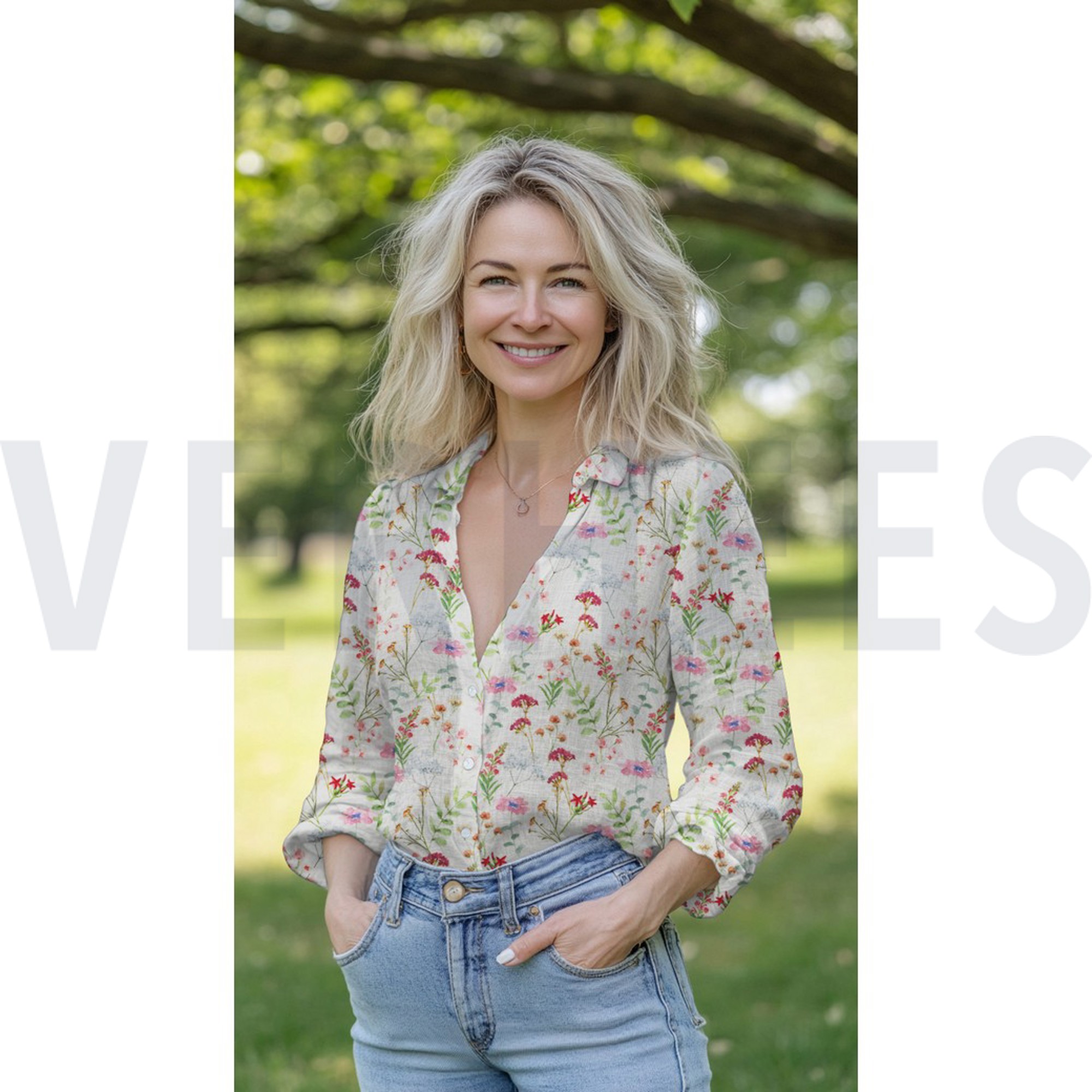 MUSSELIN DIGITAL BLUMEN WEISS (high resolution) #7