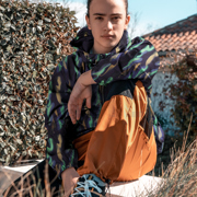 SOFTSHELL DIGITAL ONDULÉ VIOLET FONCÉ (thumbnail) #7