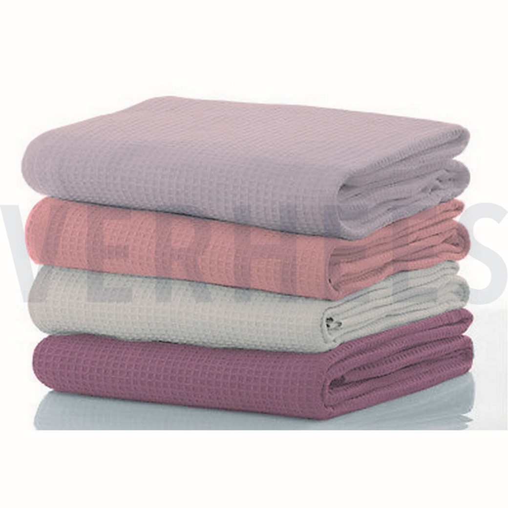 COTTON WAFFLE RED #7